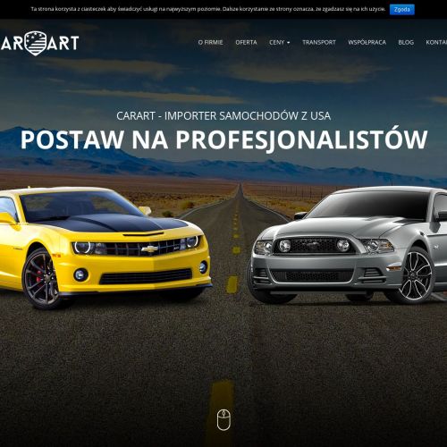 Samochody i motocykle ze Stanów