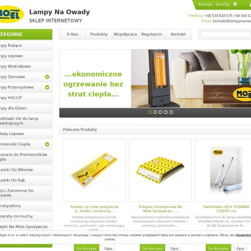 Lampy przeciw komarom