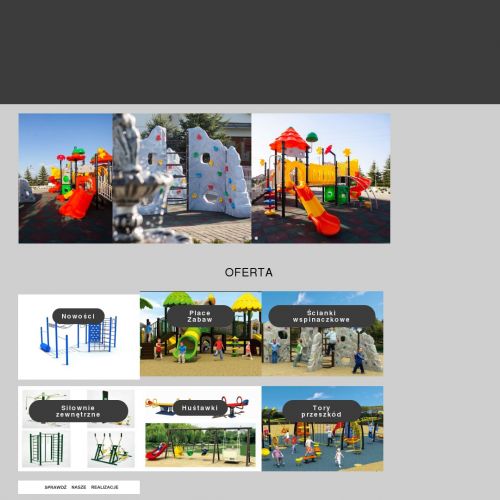 Nowoczesne place zabaw