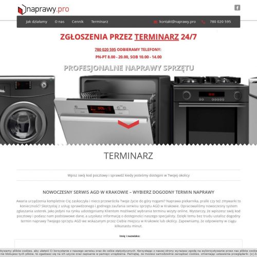 Naprawa zmywarek i pralek