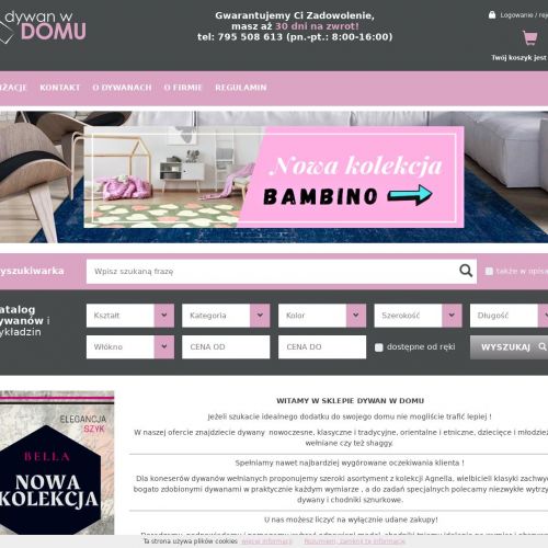 Hurtownia tanich i modnych dywanów