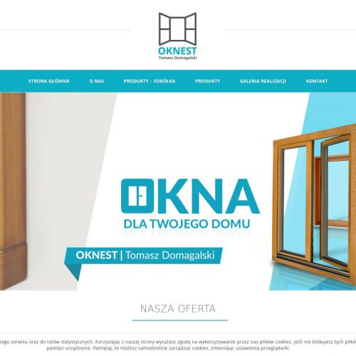 Okna drewniano-aluminiowe