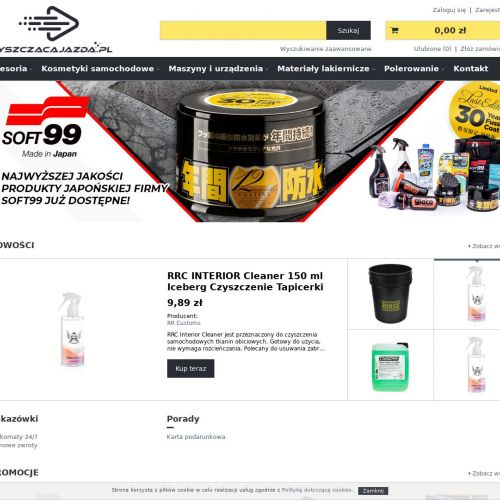 Preparaty do czyszczenia nadwozia