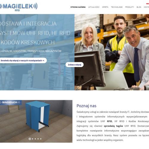 Skanery RFID i  kody RFID