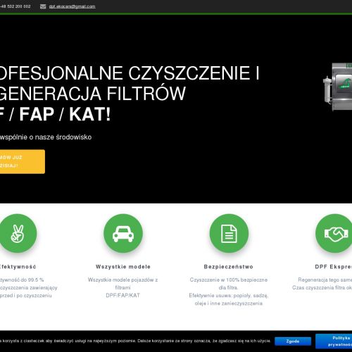 Naprawa filtra DPF w Krakowie