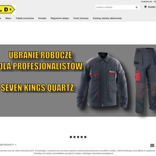 Wytrzymałe ubrania i hełmy