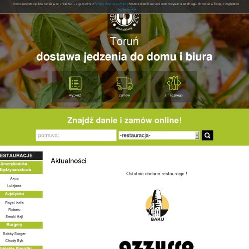 Obiady domowe na dowóz w Toruniu