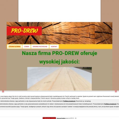 Deski modrzewiowe, sosnowe i świerkowe