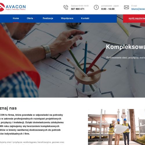 Biuro projektów i realizacji instalacji