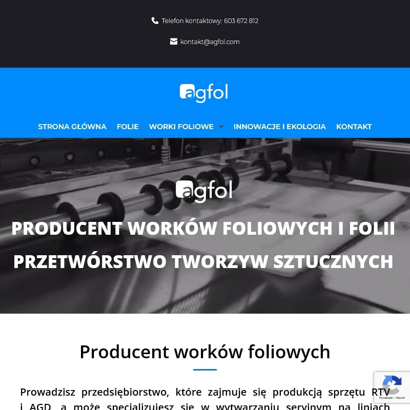 Ekologiczne worki foliowe