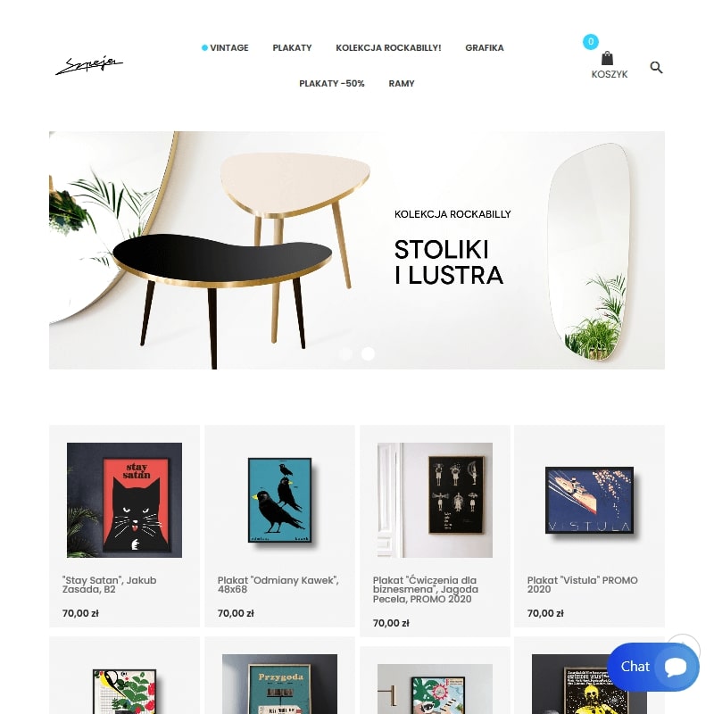Sklep internetowy z plakatami