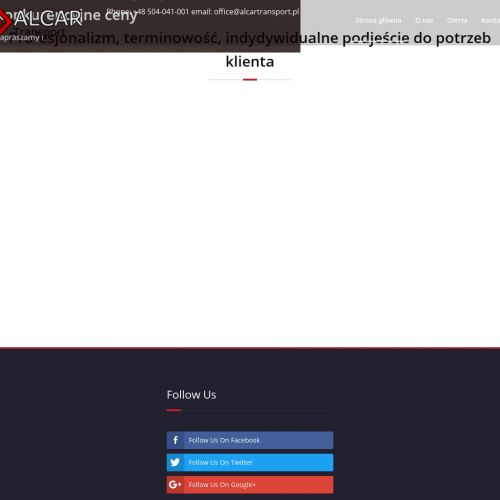 Transport ładunków całopojazdowych