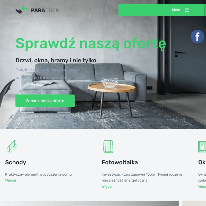 Okna PCV i bramy garażowe