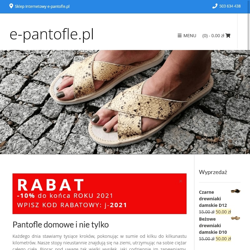 Pantofle z filcu i klapki drewniaki