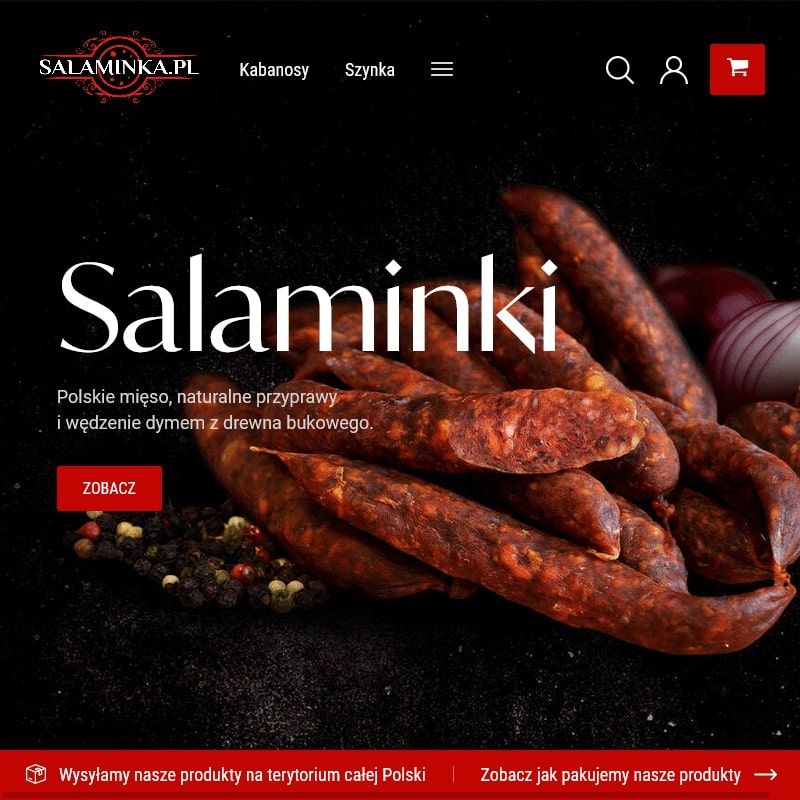 Swojskie wędliny – sklep internetowy