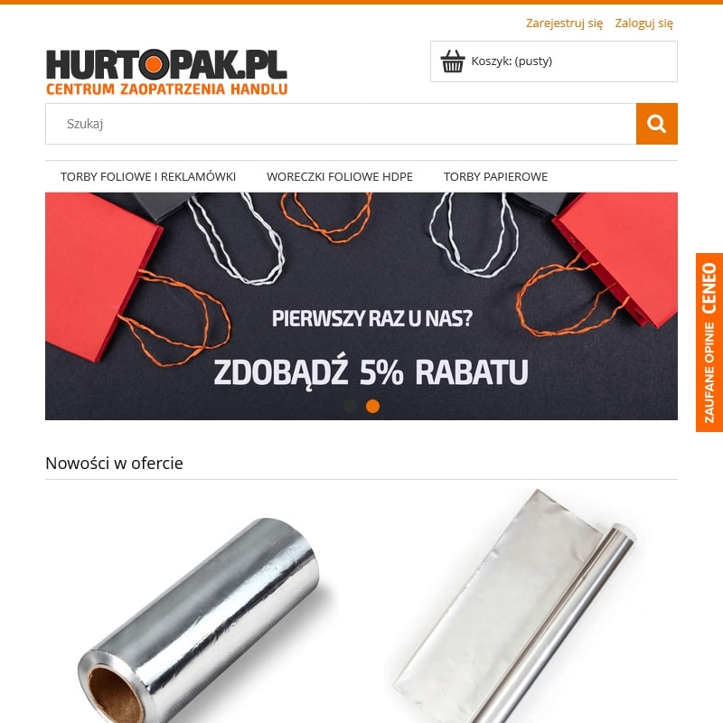 Torby papierowe – hurt