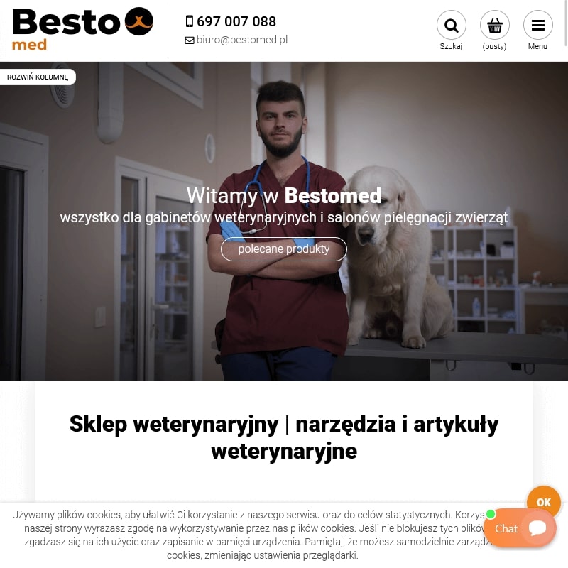 Preparaty na rany dla psów