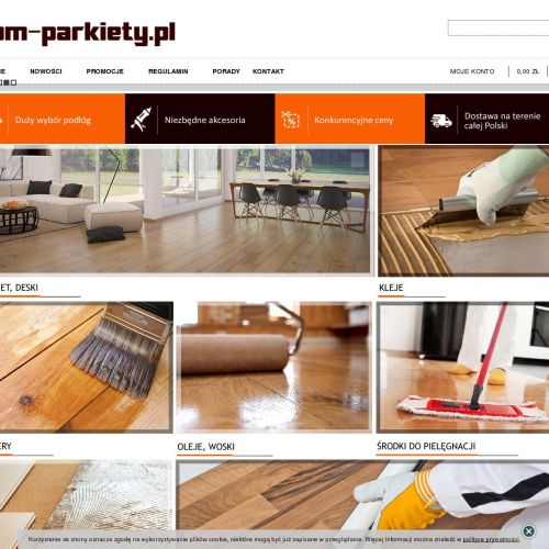 Układanie oraz cyklinowanie parkietów