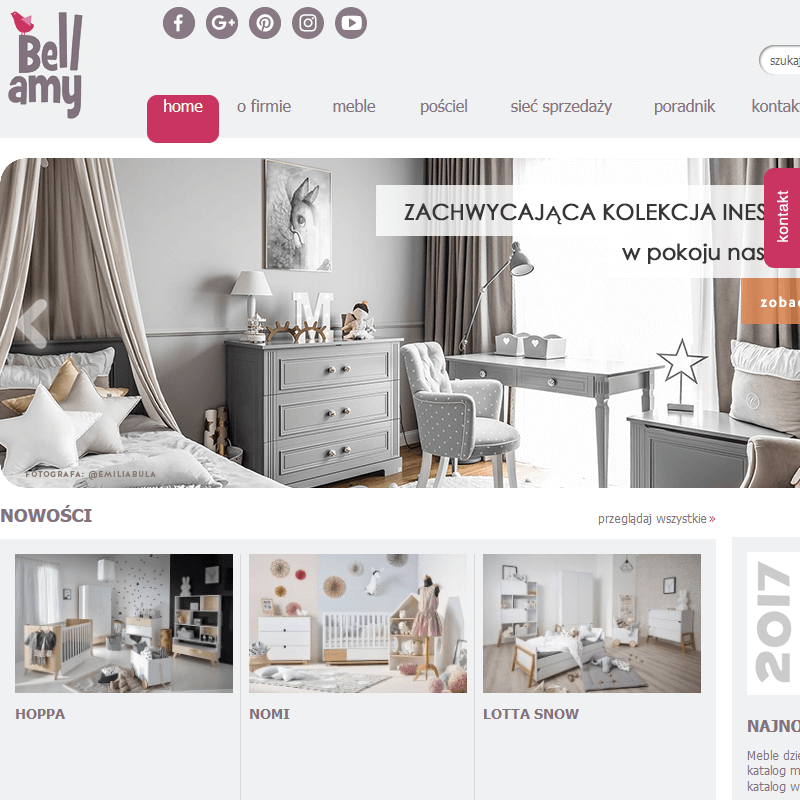 Regulowane łóżeczko dla dziecko