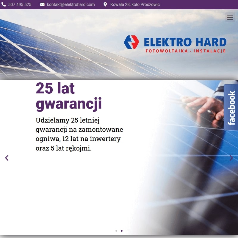 Montaż paneli fotowoltaicznych
