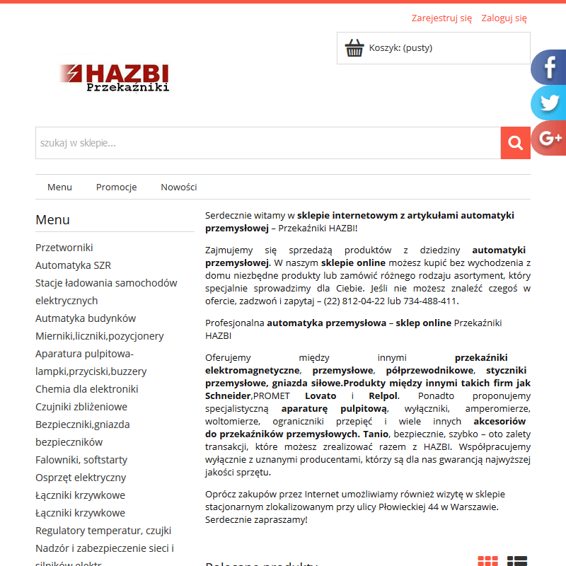 Przekaźnik interfejsowy