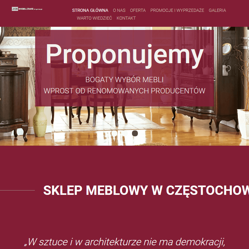 Nowoczesne meble - Katowice