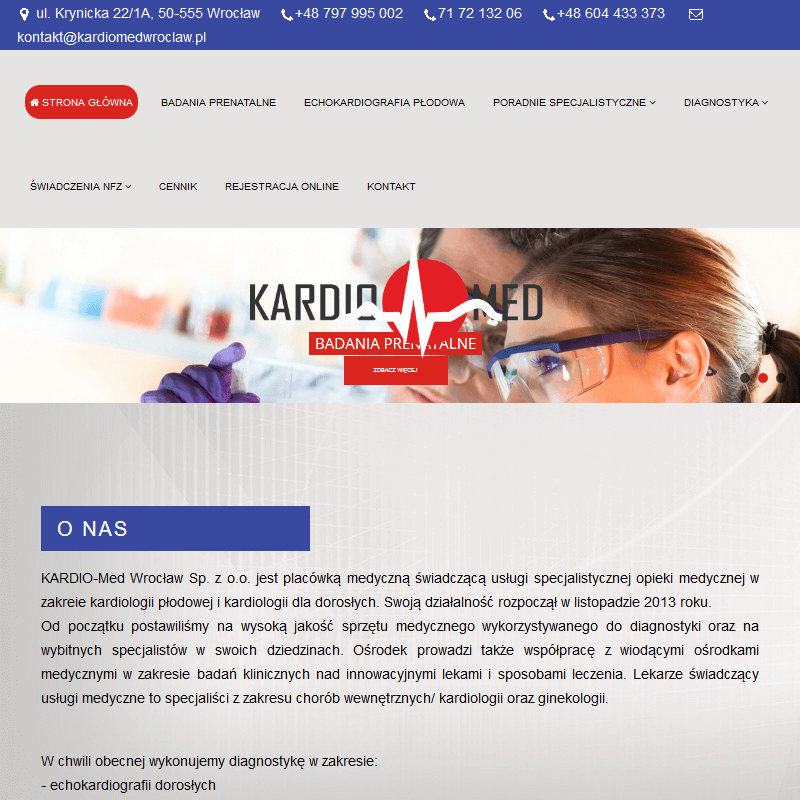 Badania płodu w ciąży - Wrocław