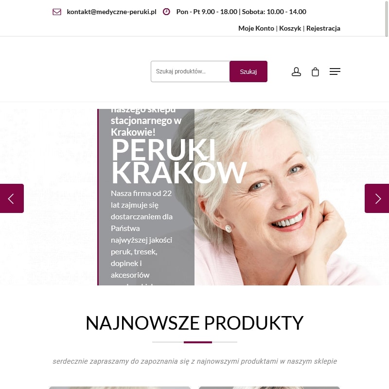 Peruki z naturalnego włosia