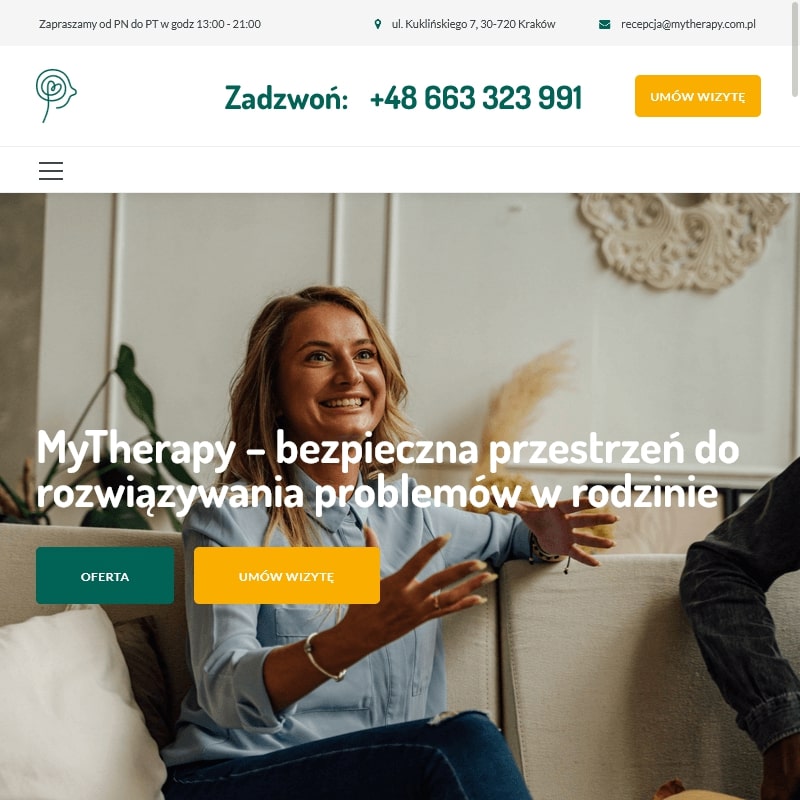 Psychoterapia dzieci i młodzieży – Kraków