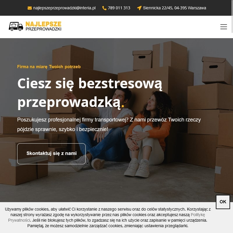 Przewozy rzeczy w Warszawie