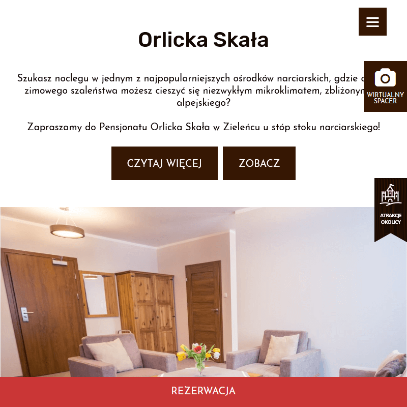 Ekskluzywne pokoje i apartamenty dla narciarzy