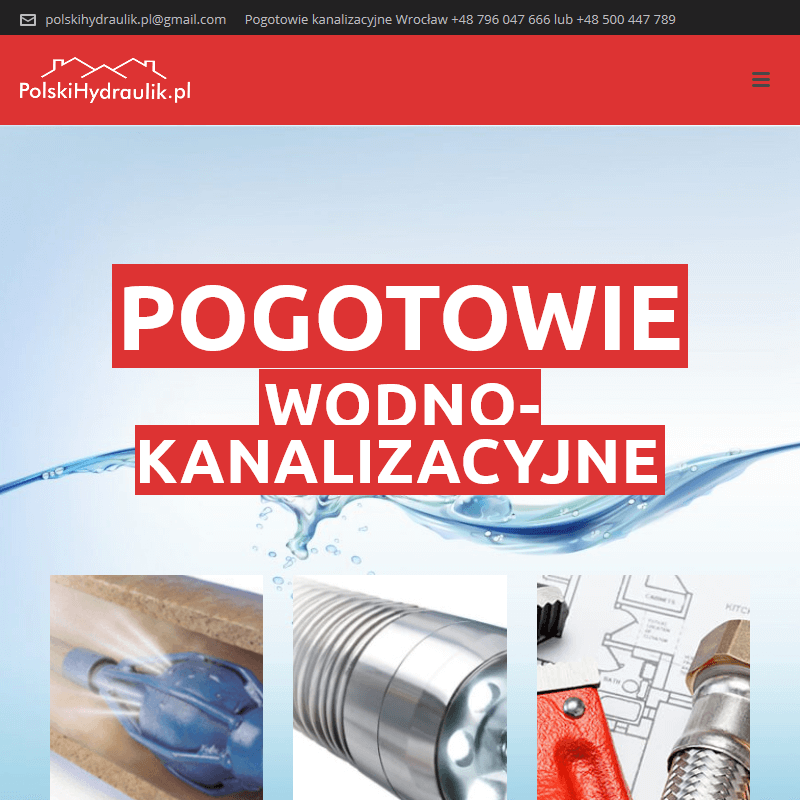 Awarie hydrauliczne - Wrocław