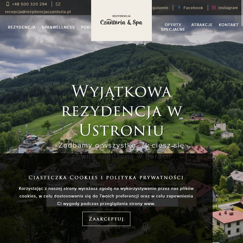 Noclegi z basenem oraz wyżywieniem