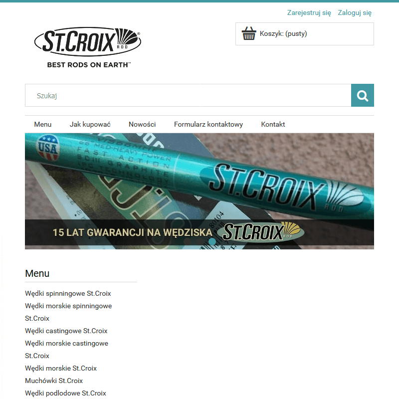 Wędki St.Croix Avid, Legend Elite i Premier