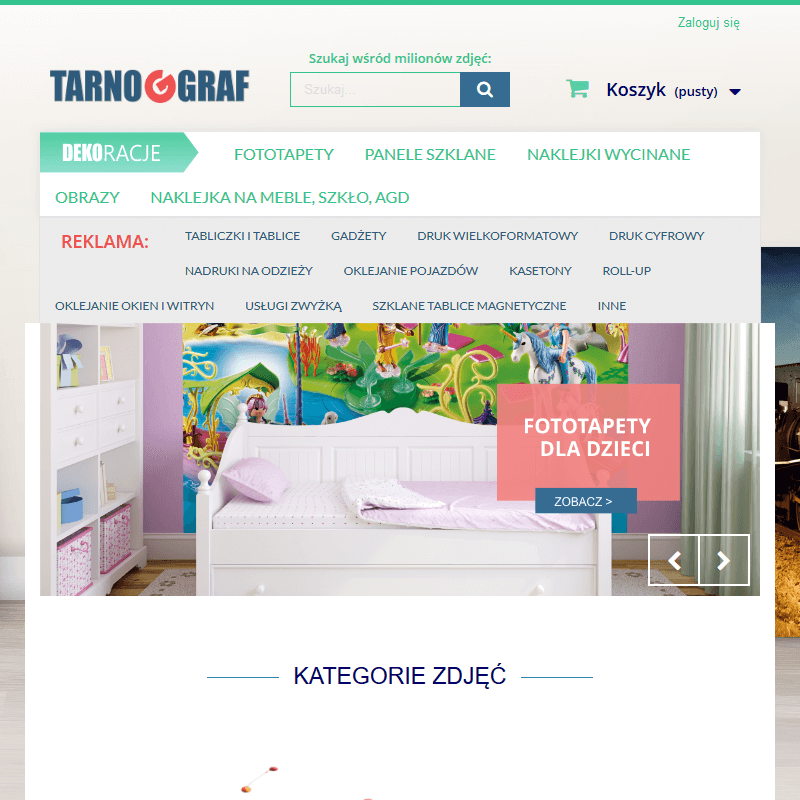 Fototapeta do pokoju dziecięcego - Sklep online