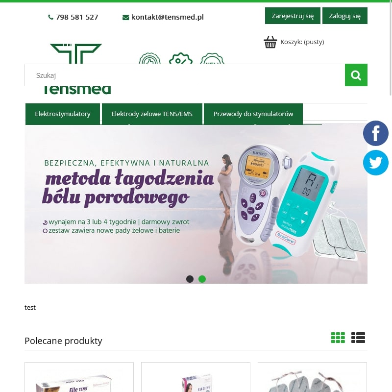 Elektrostymulator mięśni i nerwów