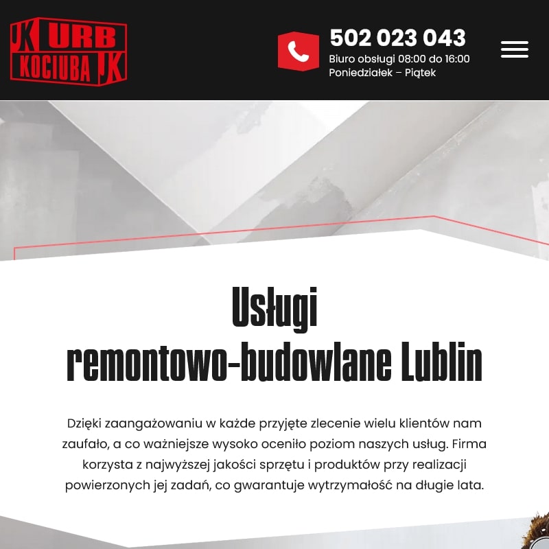 Usługi remontowo-budowlane w Lublinie