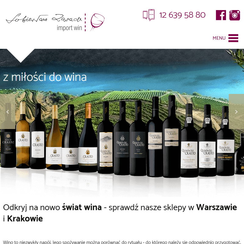 Wina argentyńskie - Sklep