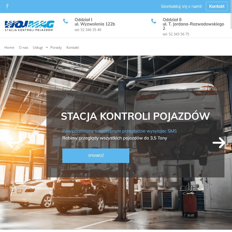 Stacja kontroli pojazdów na Fordonie